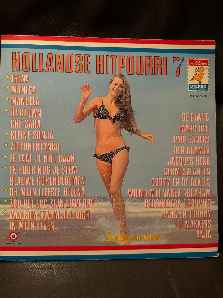 T7.   Hollandse Hitpourri 7 - Diverse Artiesten LP, Ophalen of Verzenden, Gebruikt, 12 inch, Levenslied of Smartlap