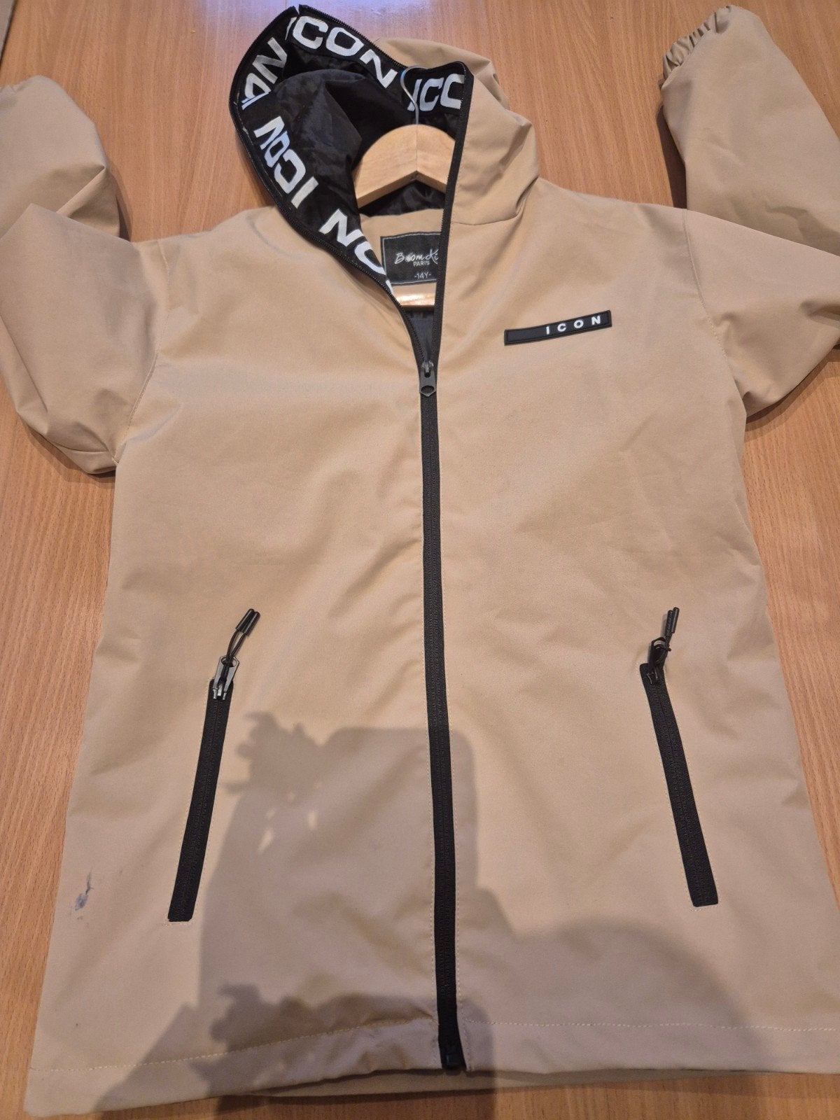 Stoere ICON Softshell Jas Maat 164) – Perfect voor het najaa, Ophalen of Verzenden