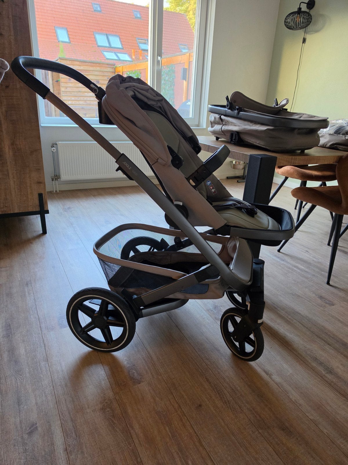 Joolz Geo 3 met complete set accessoires en nieuwe zitting, Duowagen, Zo goed als nieuw, Combiwagen, Ophalen
