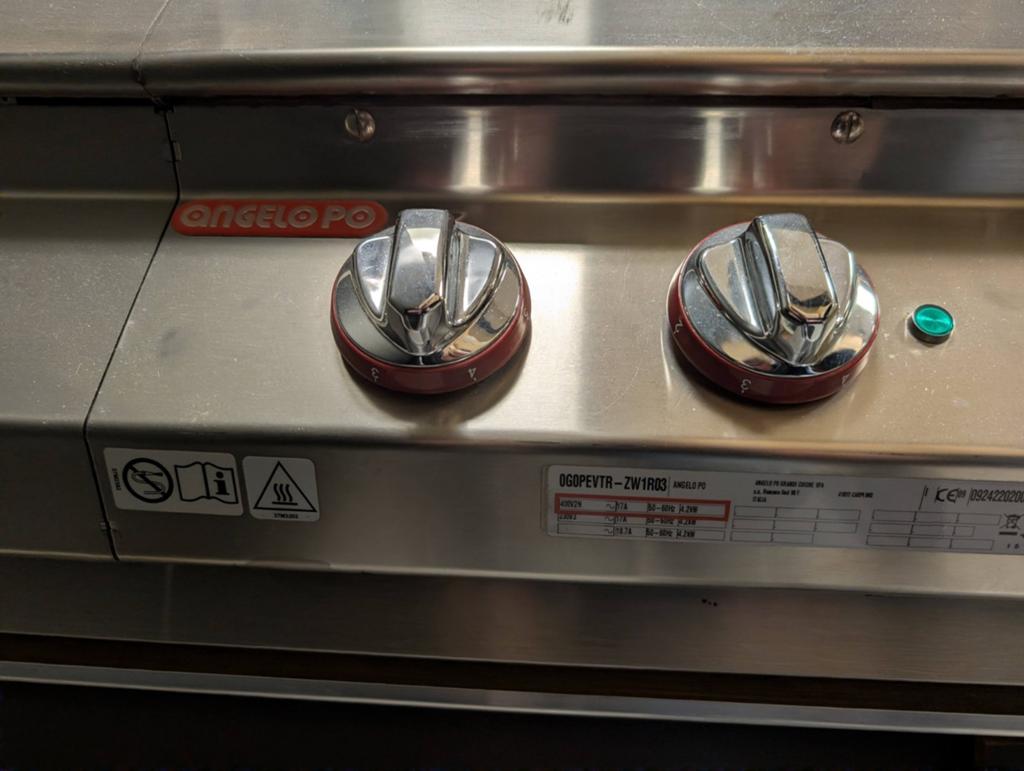 Angelo Po Grillplaat en 2-pits Keramische Kookplaat, Ophalen