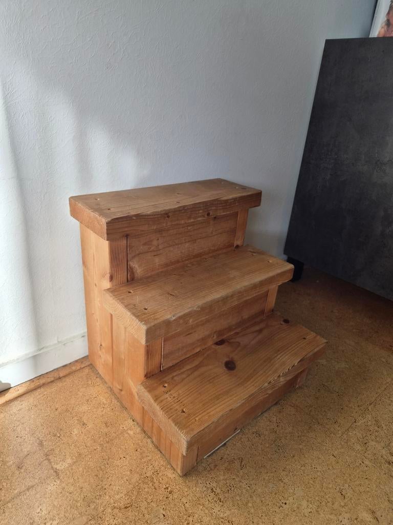 Stevige handgemaakte houten hondentrap / hondentrapje, Dieren en Toebehoren, Ophalen