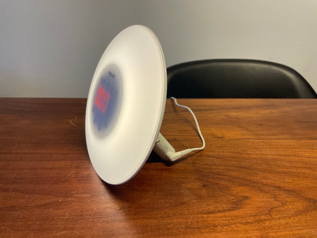 Philips HF3505 Wake-Up light wekker, Ophalen of Verzenden, Gebruikt, Philips