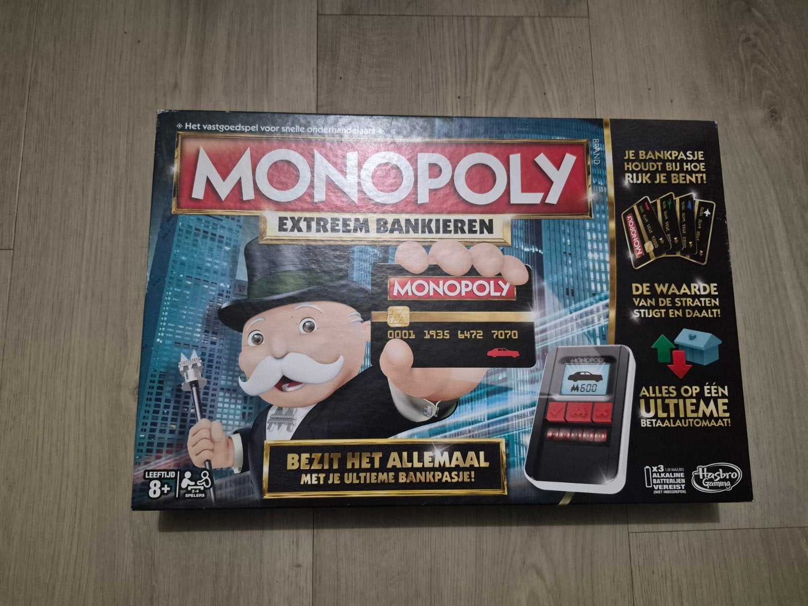 Hasbro Monopoly extreem bankieren, Hobby en Vrije tijd, Een of twee spelers, Ophalen of Verzenden, Zo goed als nieuw, Hasbro