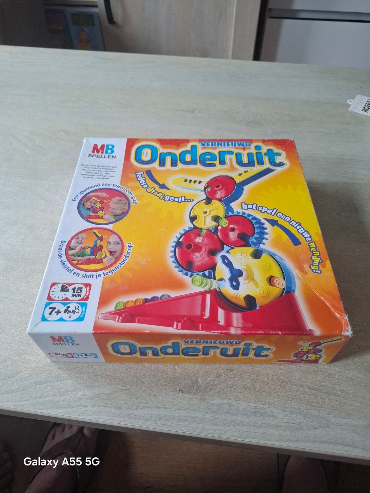 Onderuit MB Spellen - Vernieuwd Gezelschapsspel, Ophalen of Verzenden, Mb, Nvt, Nvt