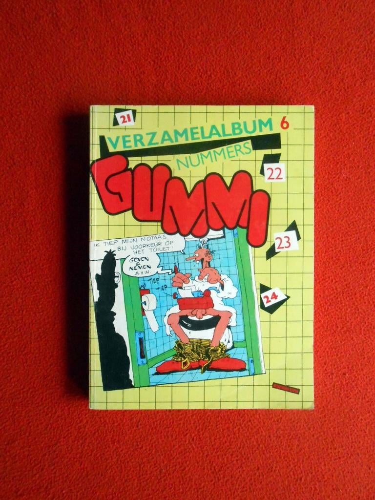 Gummi verzamelalbum 6 (nrs. 21 t/m 24), Eén stripboek, Ophalen of Verzenden, Zo goed als nieuw