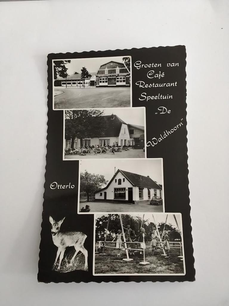 OTTERLO. " DE WALDHOORN" restaurant  Speeltuin, Ophalen of Verzenden, 1960 tot 1980
