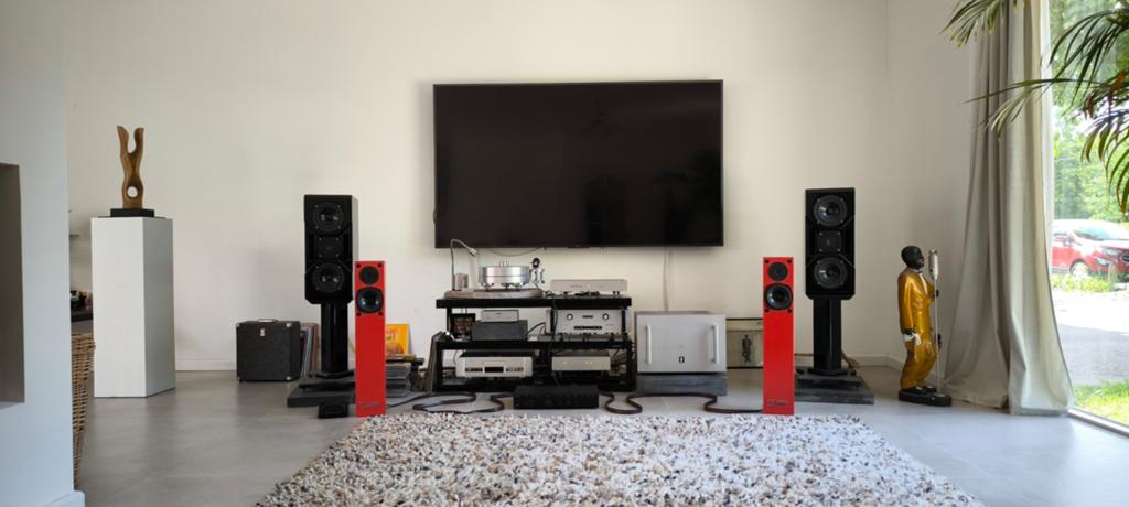 Luidsprekers design & kwaliteit Studio de Schop, Audio, Tv en Foto, Luidsprekers, Ophalen, Front, Rear of Stereo speakers, Overige merken