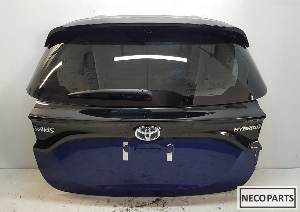 TOYOTA YARIS 4 ACHTERKLEP ACHTERDEUR ORGINEEL OP AANVRAAG, Gebruikt, -, Ophalen of Verzenden, Toyota