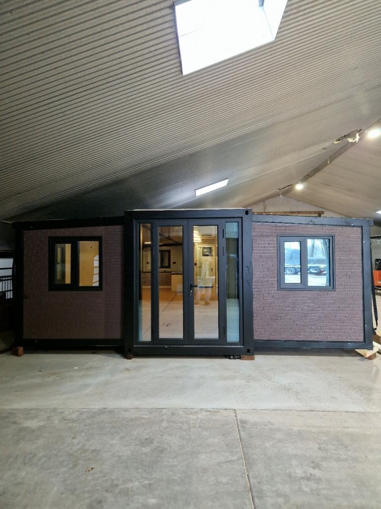 Moderne Uitklapbare Containerwoning - mantelzorgwoning, Ophalen, Nieuw