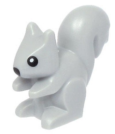 Lego eekhoorn grijs. Nieuw!!, Verzenden, Nieuw, Minifiguur, Lego