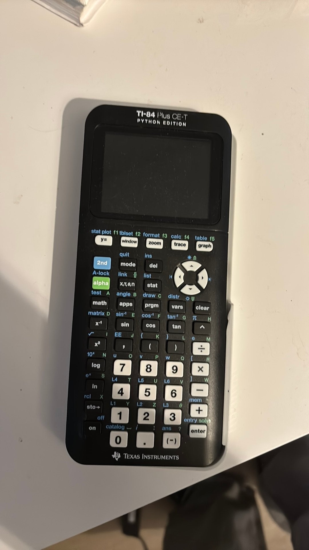 Grafische rekenmachine texas instruments, Ophalen of Verzenden, Grafische rekenmachine, Zo goed als nieuw