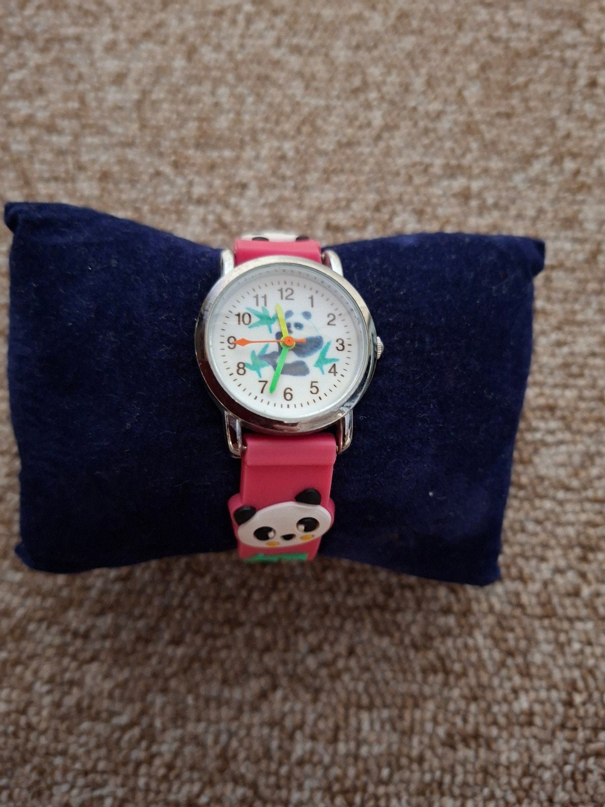 Kinderhorloge panda, Ophalen of Verzenden, Zo goed als nieuw, Roze, Meisje