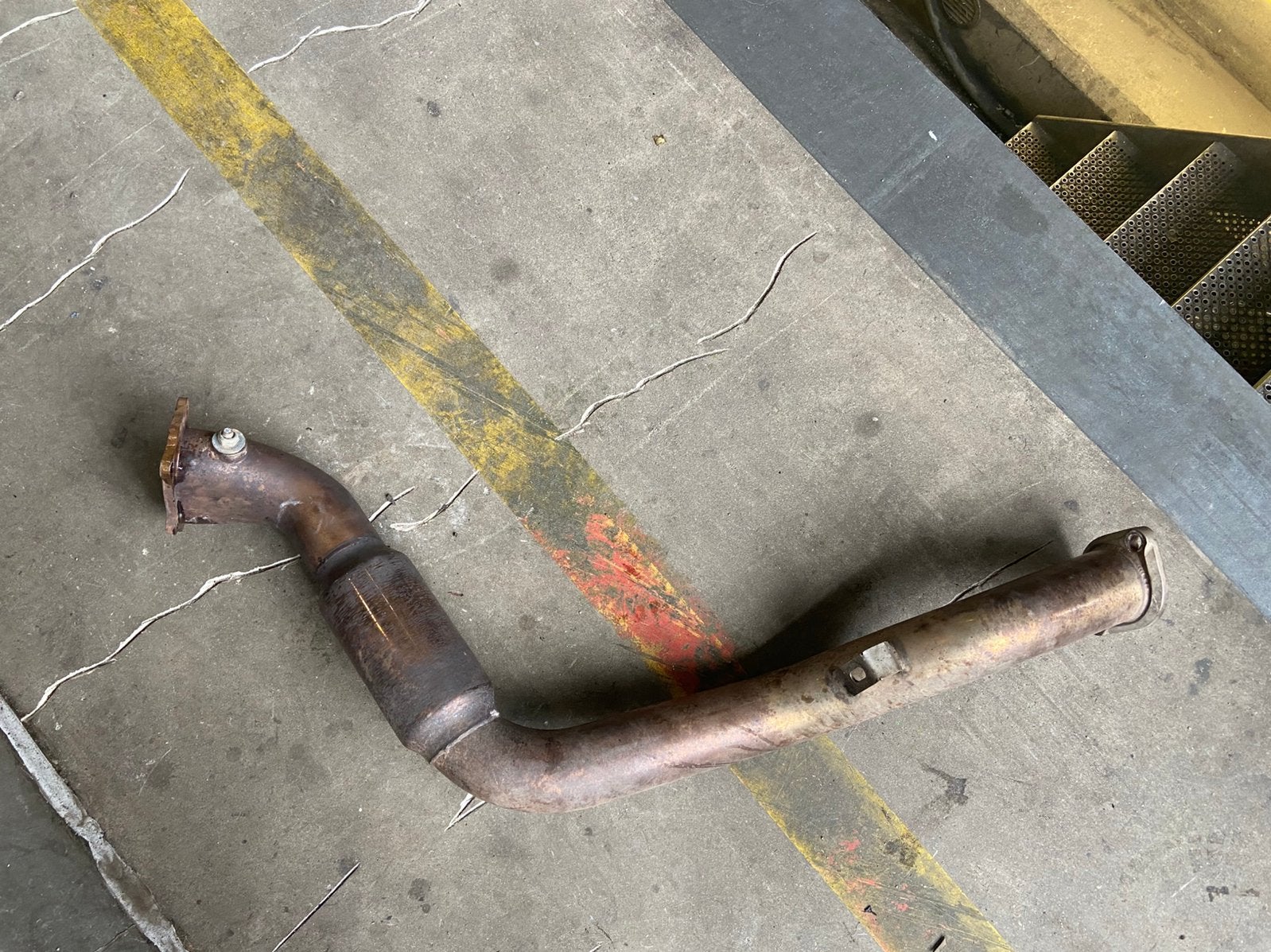 Subaru WRX 3 inch downpipe, Ophalen of Verzenden, Gebruikt, Subaru