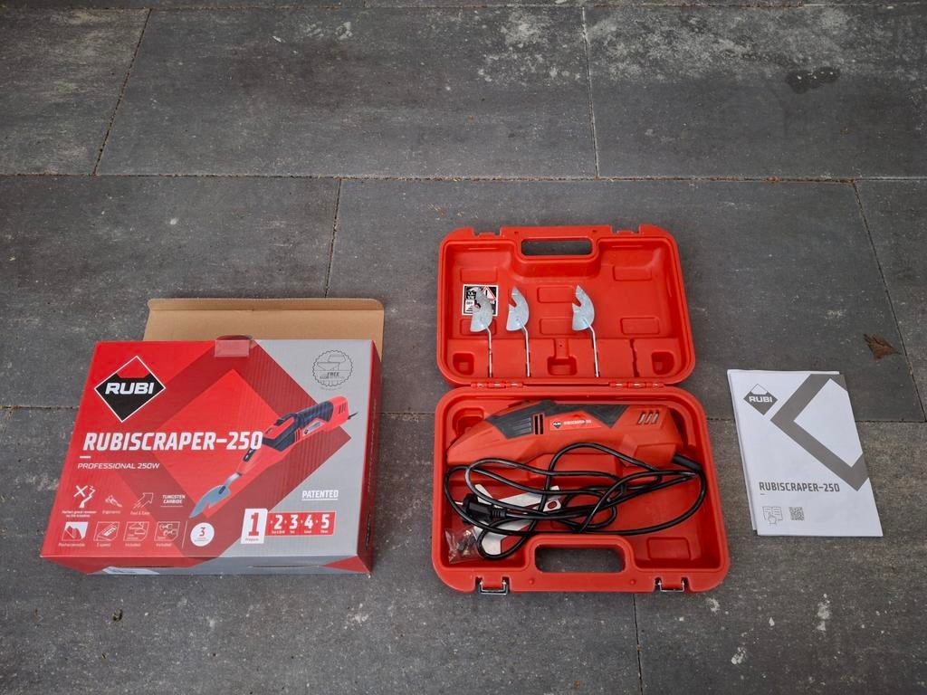 Rubi scraper 250, Ophalen of Verzenden, Zo goed als nieuw