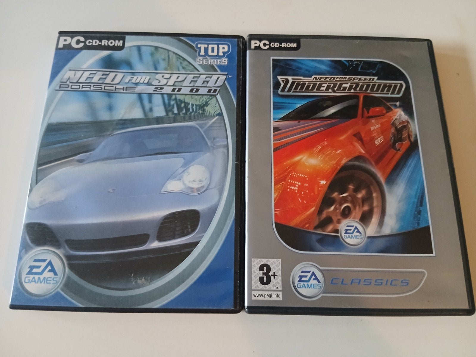 Need for Speed Porsch 2000 & Underground - PC Games, Spelcomputers en Games, Games | Pc, Verzenden, 1 speler, Racen en Vliegen