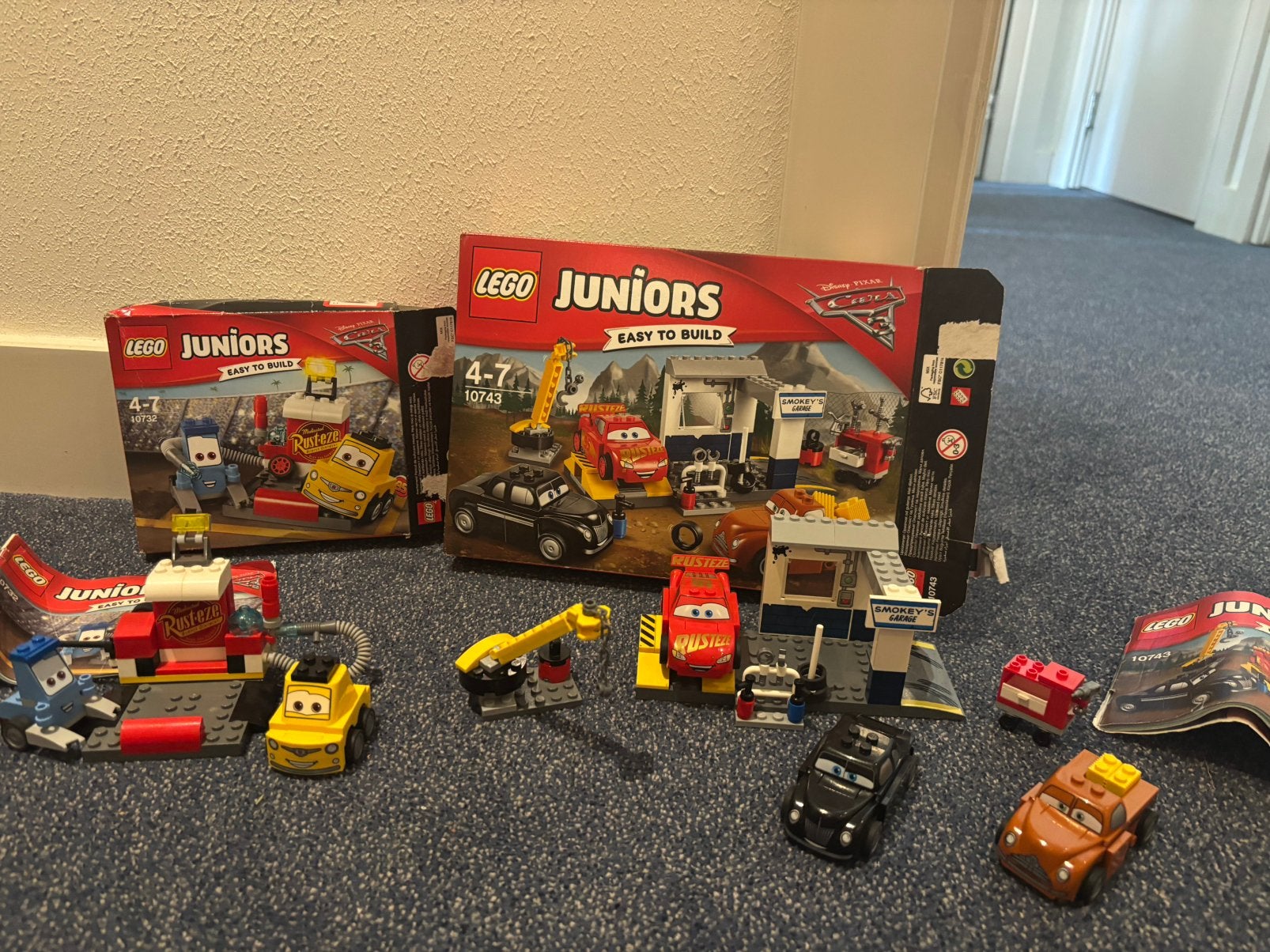 Lego Juniors - Cars, Kinderen en Baby's, Speelgoed | Duplo en Lego, Gebruikt, Ophalen of Verzenden, Disney, Complete set