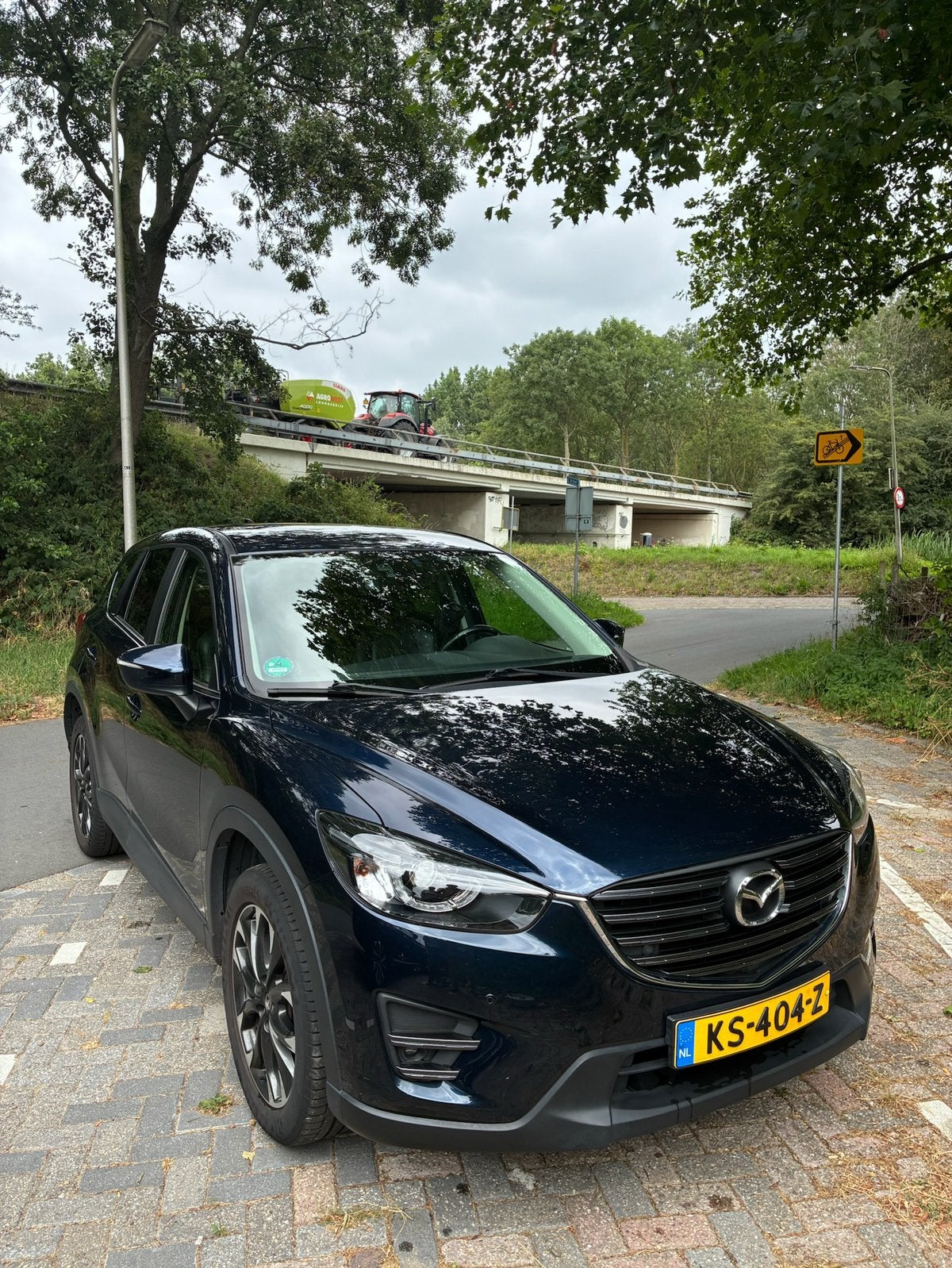 Mazda CX-5 2.0 Skyactiv-G 165 GT-M automaat Blauw, 1998 cc, 1800 kg, Zwart, 4 cilinders