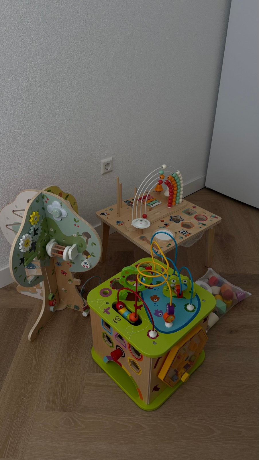 Montessori speelgoed/muziek tafels  3 stuks, Ophalen, Zo goed als nieuw, Jongen of Meisje