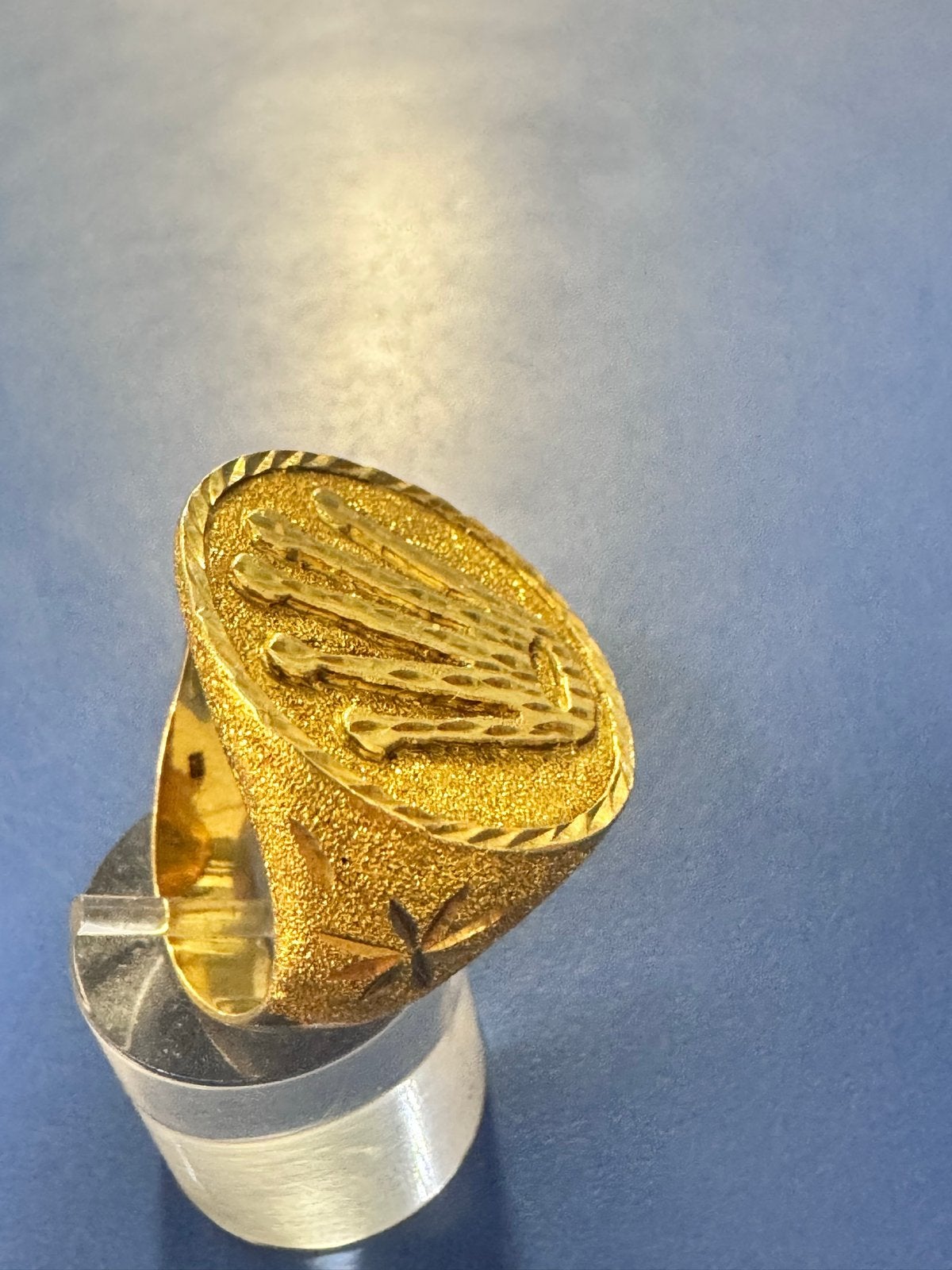 18kt Gouden Rolex Model Ring - Nieuwstaat, 20 of groter, Nieuw, Ophalen of Verzenden, Dame of Heer