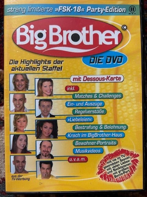 Big Brother Duitsland dvd, Alle leeftijden, Verzenden, Zo goed als nieuw, Overige genres