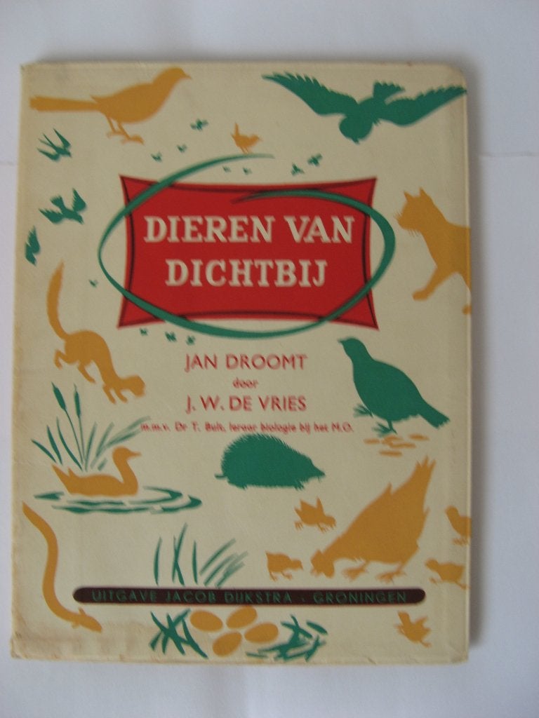 Oud leesboekje Dieren van dichtbij; Jan droomt;J.W. de Vries, Ophalen of Verzenden