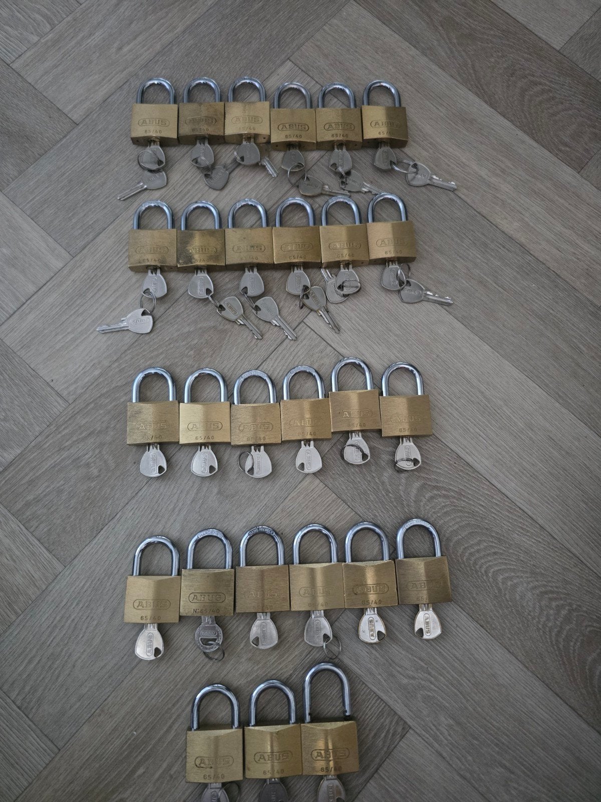 abus 65 40 sloten, Ophalen of Verzenden, Zo goed als nieuw, Slot