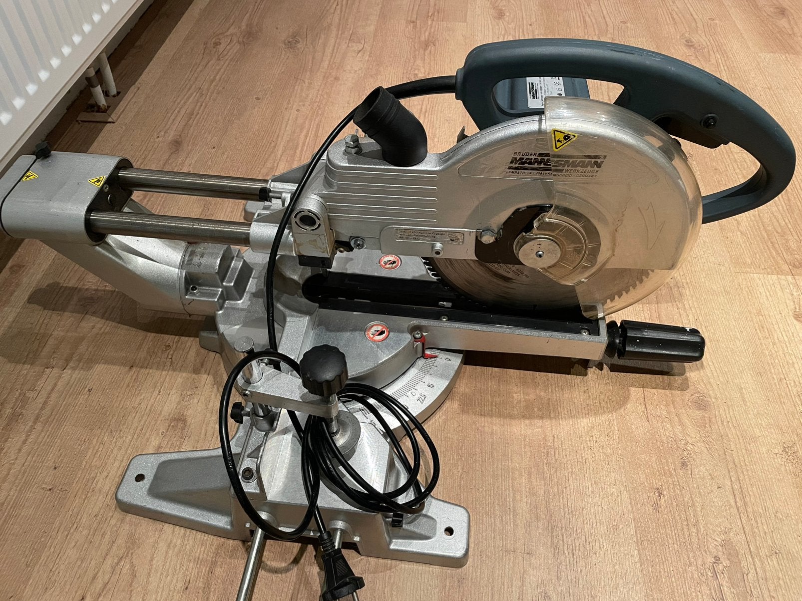 Mannesmann afkortzaag, Ophalen, Gebruikt, 70 mm of meer, Afkortzaag