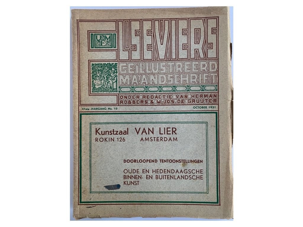 Gezocht: Elsevier's Maandschrift 1924/1927/1931/1938, Boeken, Ophalen, Gelezen, Overige typen