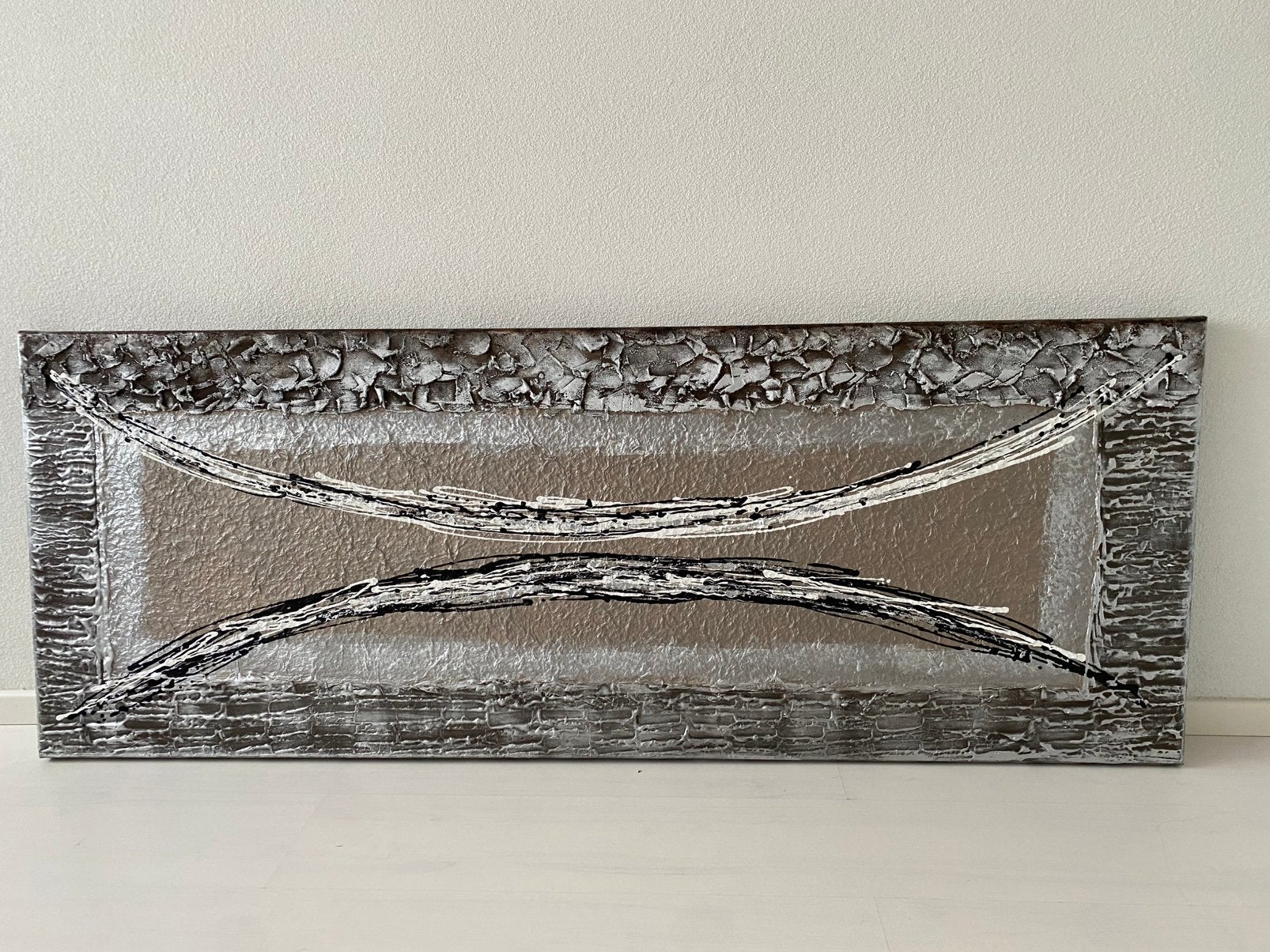 Mooi abstract schilderij, Ophalen