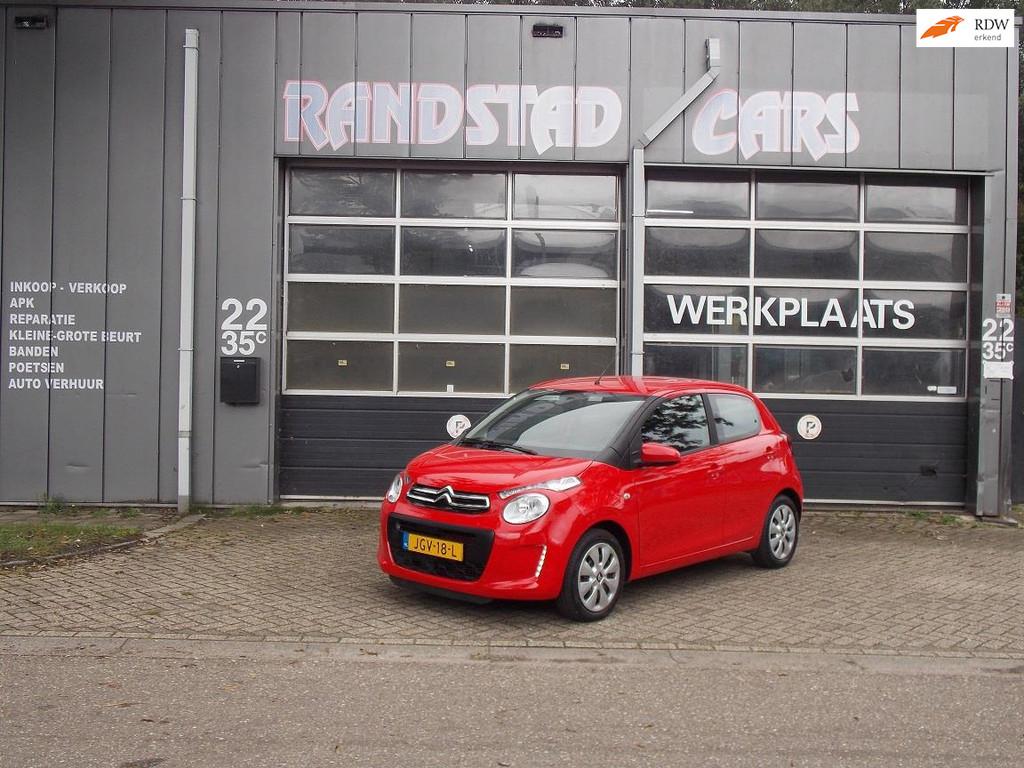 Citroen C1 1.0 VTi Airscape Feel Airco Elek Pakket 5Deurs 20, Auto's, Citroën, Voorwielaandrijving, Gebruikt, 4 stoelen, C1