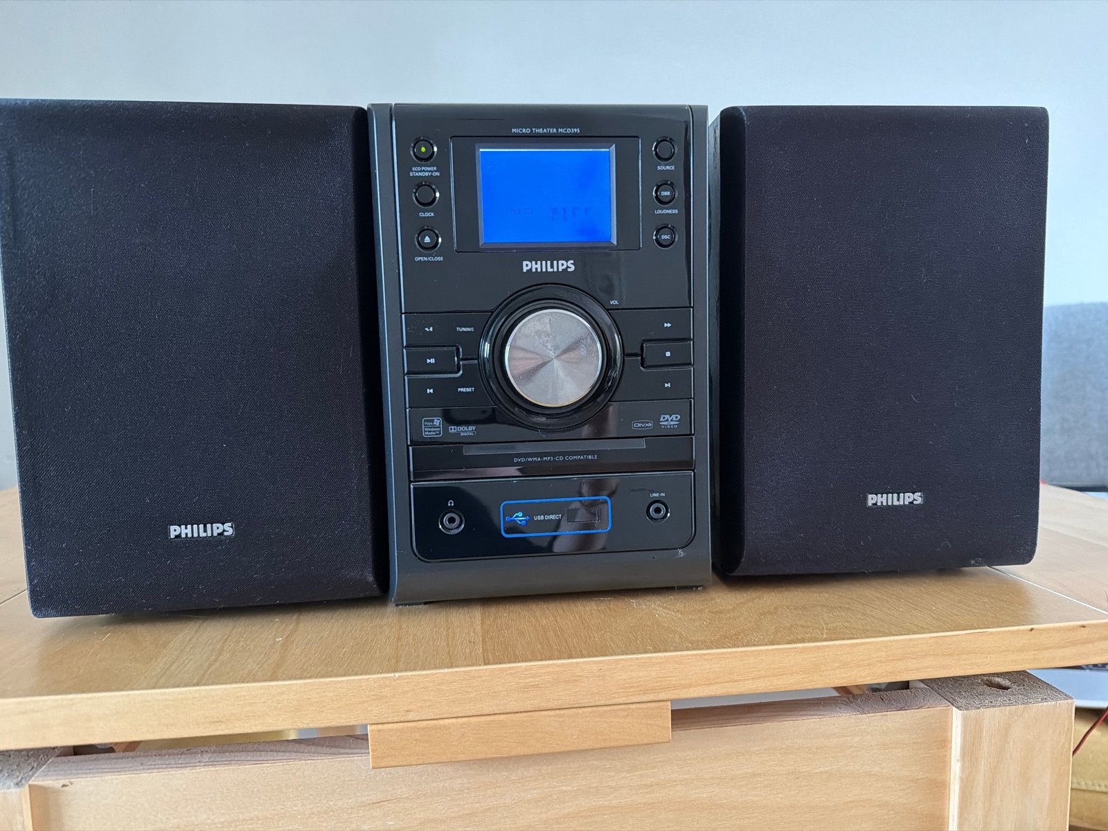 Philips Micro Theater MCD395, Ophalen, Philips, Gebruikt, Microset