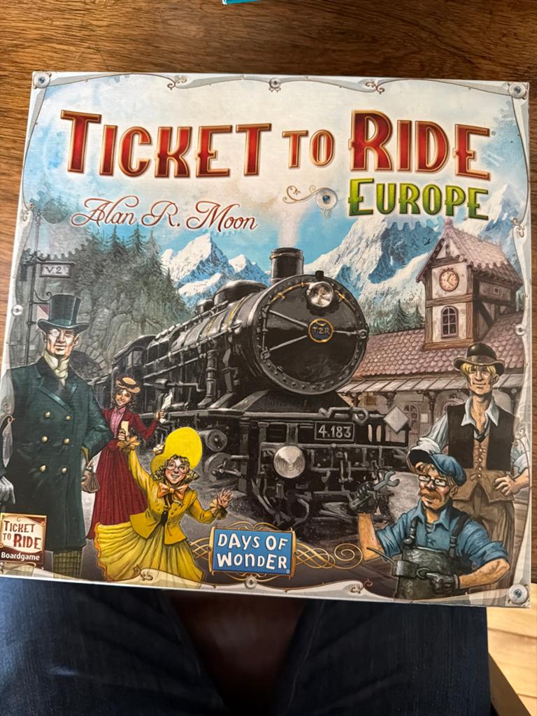 Ticket to Ride Europe Bordspel - Complete Editie, Drie of vier spelers, Ophalen of Verzenden, Zo goed als nieuw