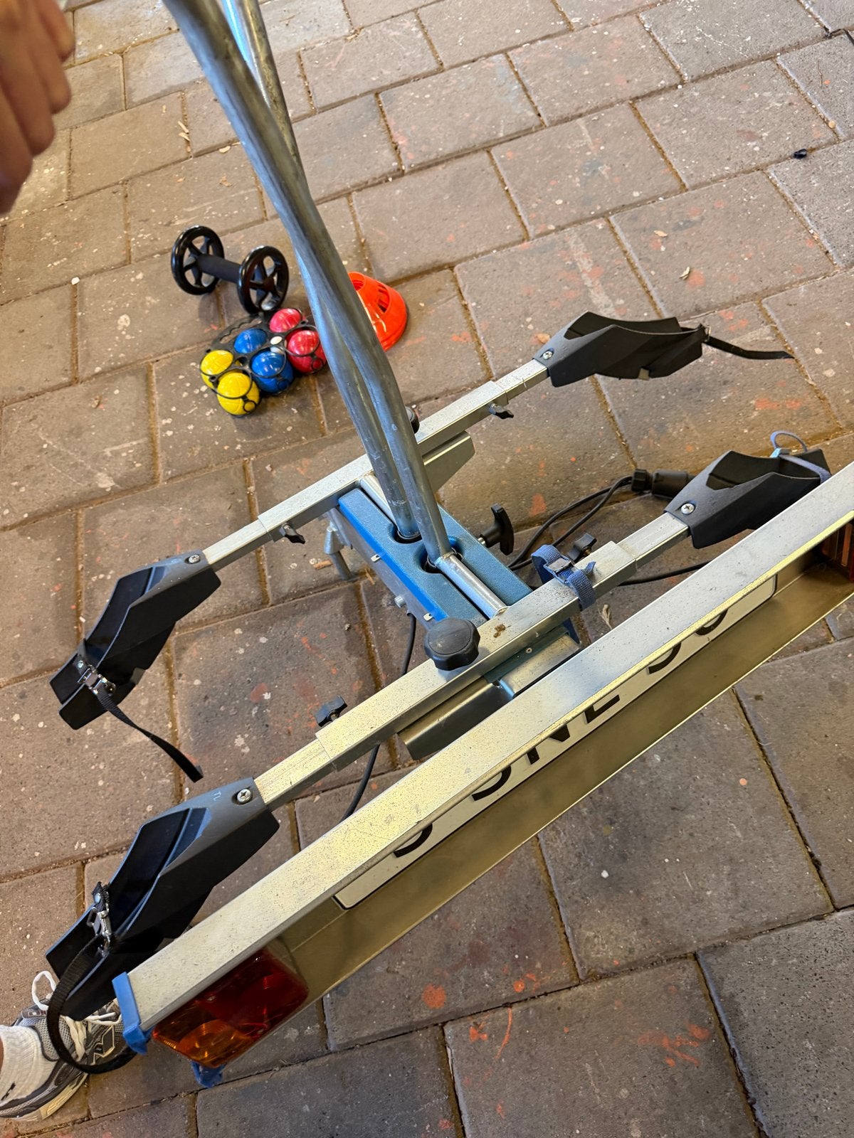 Twinny Load Easy trekhaak fietsendrager, Auto diversen, Fietsendragers, Ophalen, 2 fietsen, Gebruikt, Trekhaakdrager