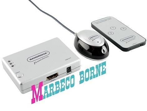 HDMI switch, schakelaar 3 in 1 uit incl. afstandsbed Op=Op, Bandridge, Nieuw, Info@marbeco.nl, Ophalen of Verzenden
