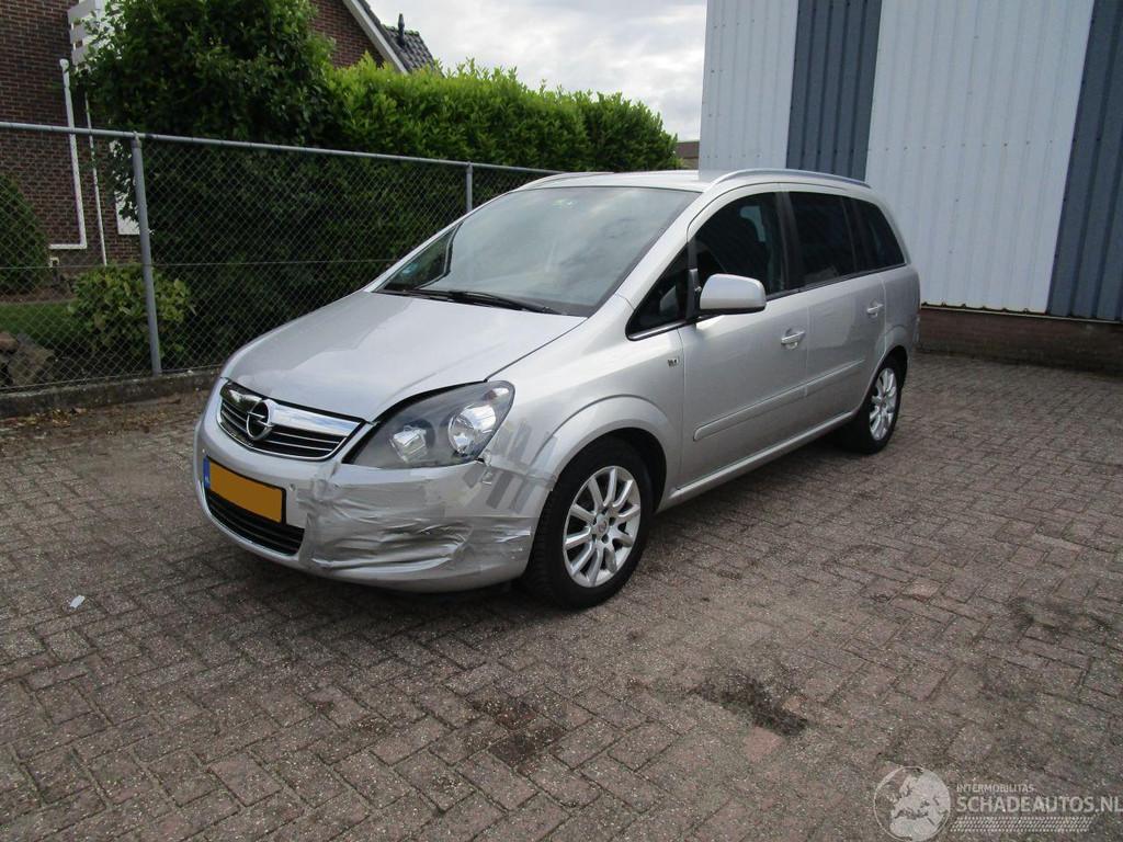 Opel Zafira 1.8 Navi Airco 7-Pers. (bj 2012), Auto diversen, Schadeauto's, Overige carrosserieën, Zilver of Grijs, Benzine, Opel