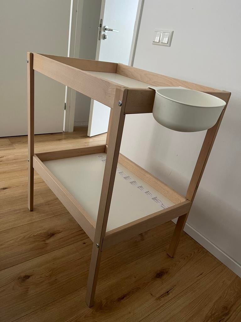 Ikea Sniglar aankleedtafel met opbergbakje commode, Overige typen, Zo goed als nieuw, Standaard, Ophalen