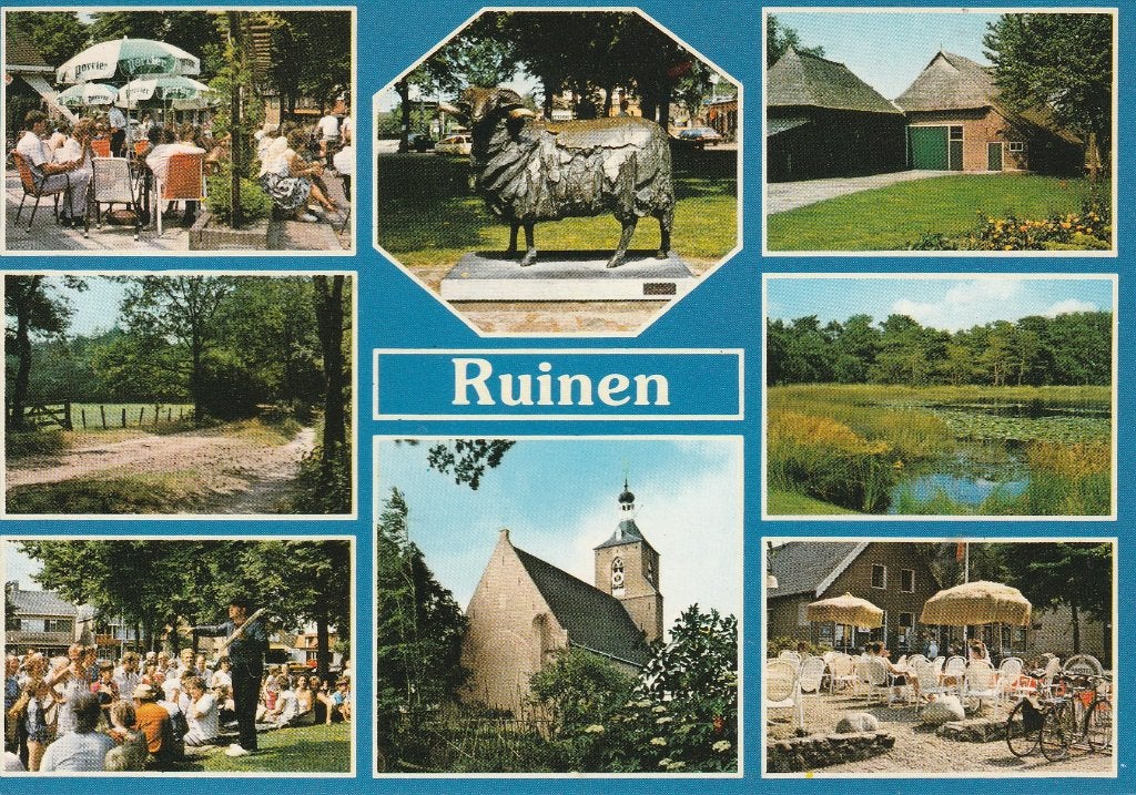 Ruinen 1991, Ophalen of Verzenden, 1980 tot heden, Gelopen, Drenthe