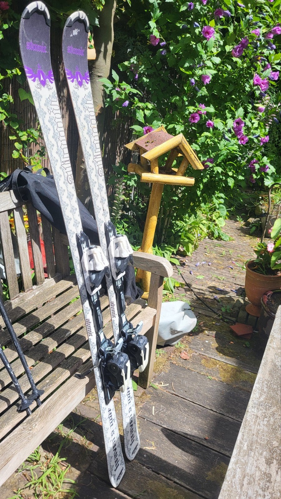 Gebruikte ski's. Zijn al veel seizoenen mee gegaan. 1.50 mtr, Sport en Fitness, Skiën en Langlaufen, 160 tot 180 cm, Gebruikt