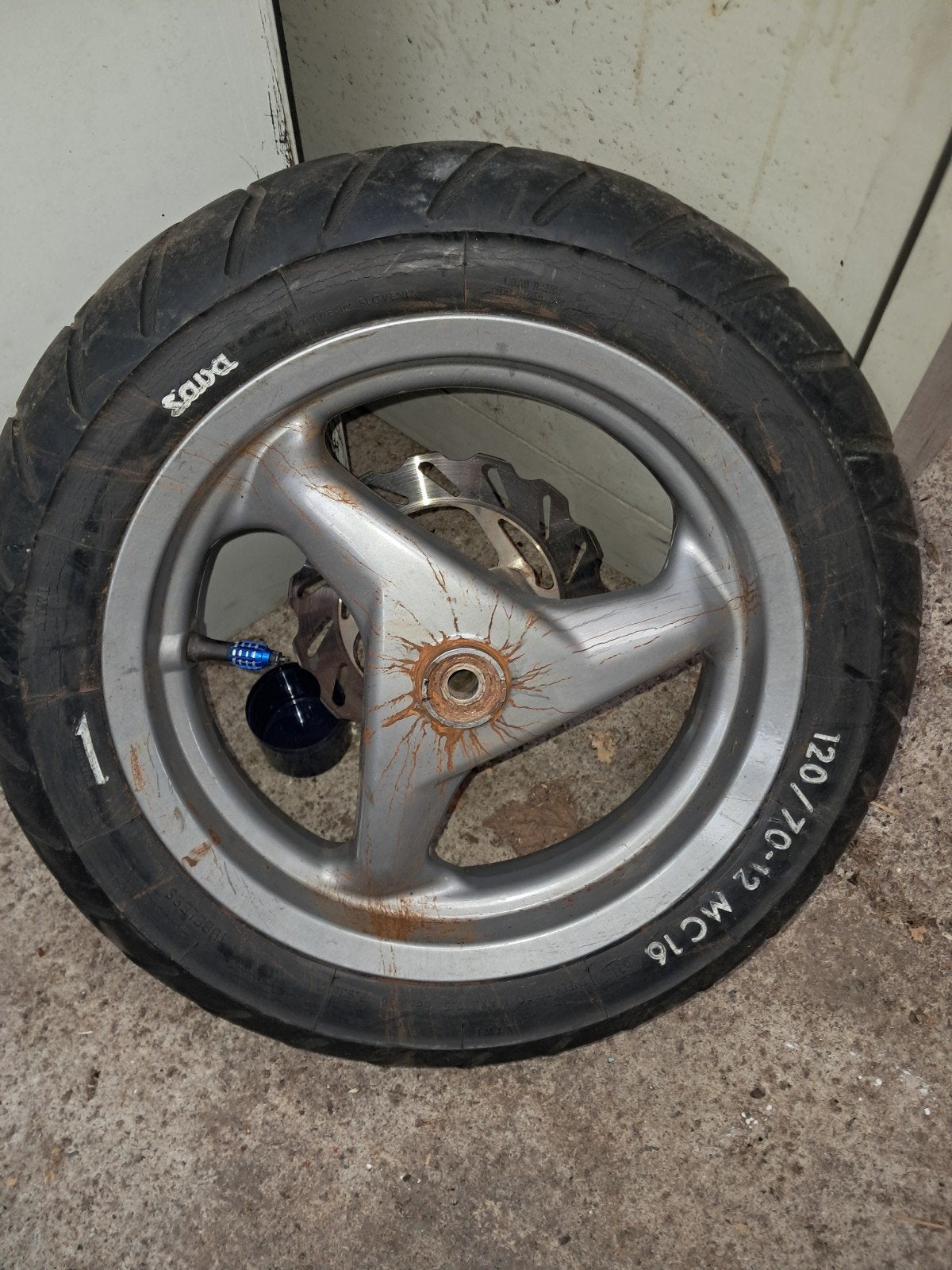Peugeot vivacity voorvelg, Ophalen of Verzenden