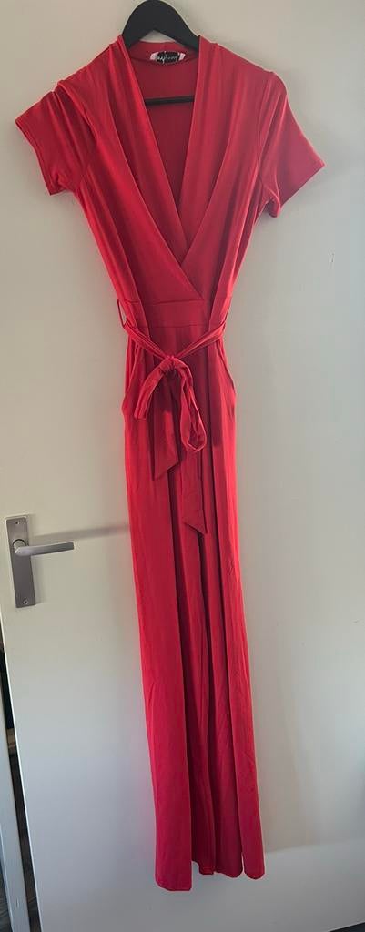 By Swan jumpsuit rood, maat L, Ophalen of Verzenden, Nieuw, Maat 42/44 (L), Rood