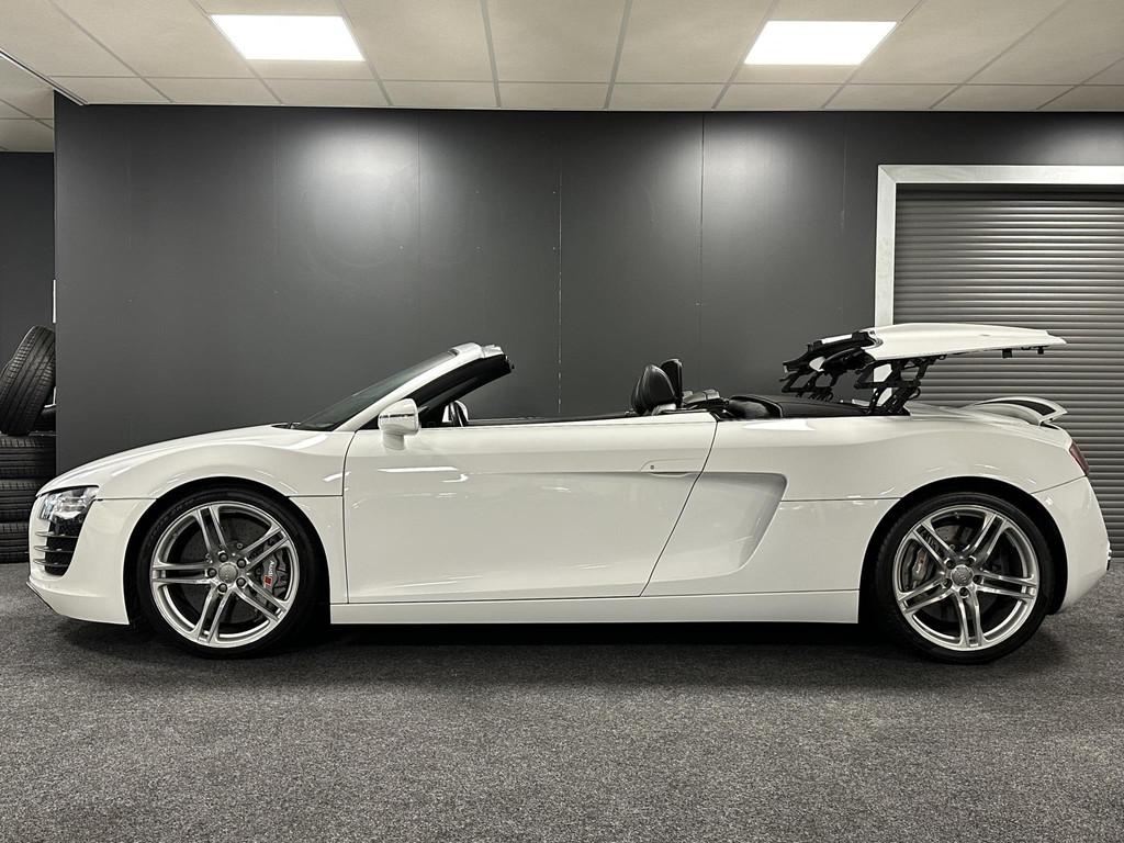 Audi R8 Spyder 4.2 V8 FSI Quattro 420PK Keramische Remmen Ni, Euro 5, Gebruikt, Electronic Stability Program (ESP), Cabriolet