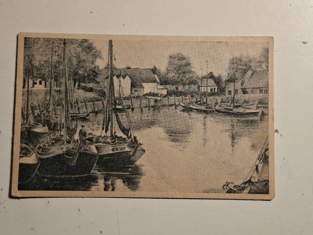 Ansicht vollenhove, Verzamelen, Ophalen of Verzenden, 1940 tot 1960, Ongelopen, Overijssel