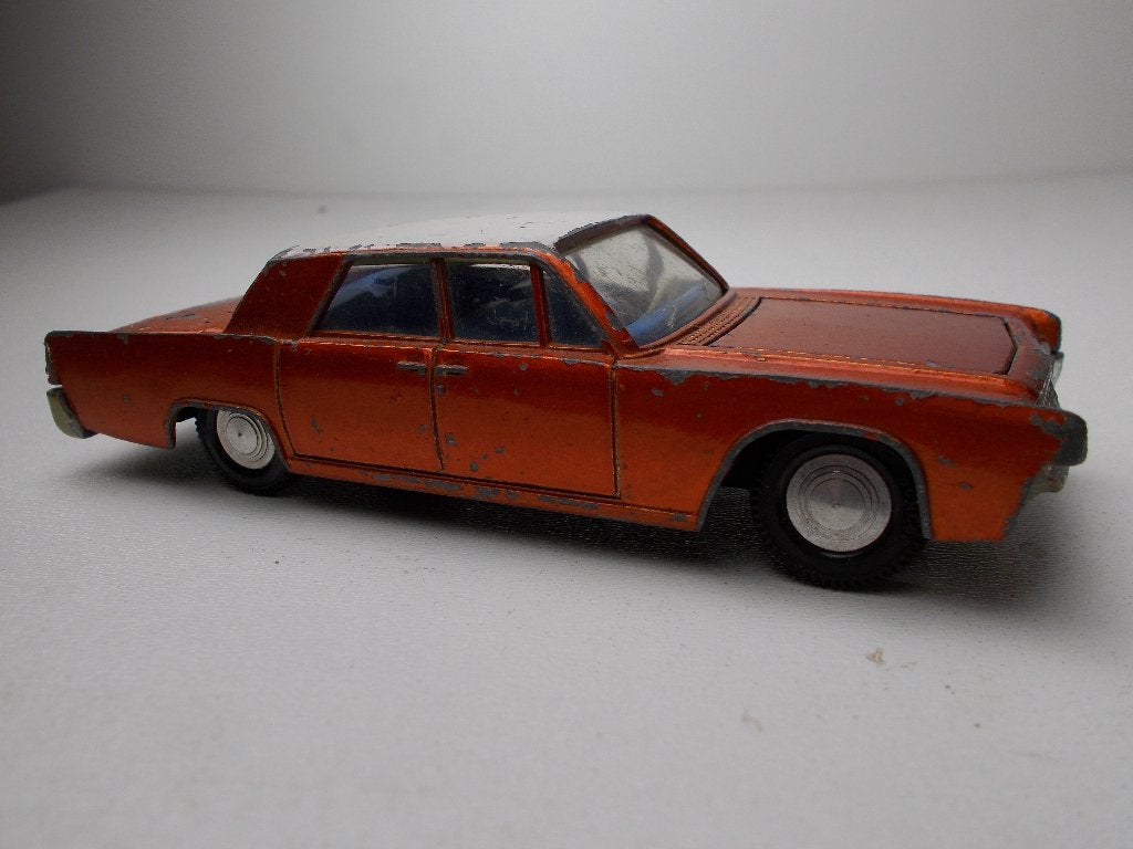 1964 Dinky Toys 170 LINCOLN CONTINENTAL., Ophalen of Verzenden, Gebruikt, Auto, Dinky Toys