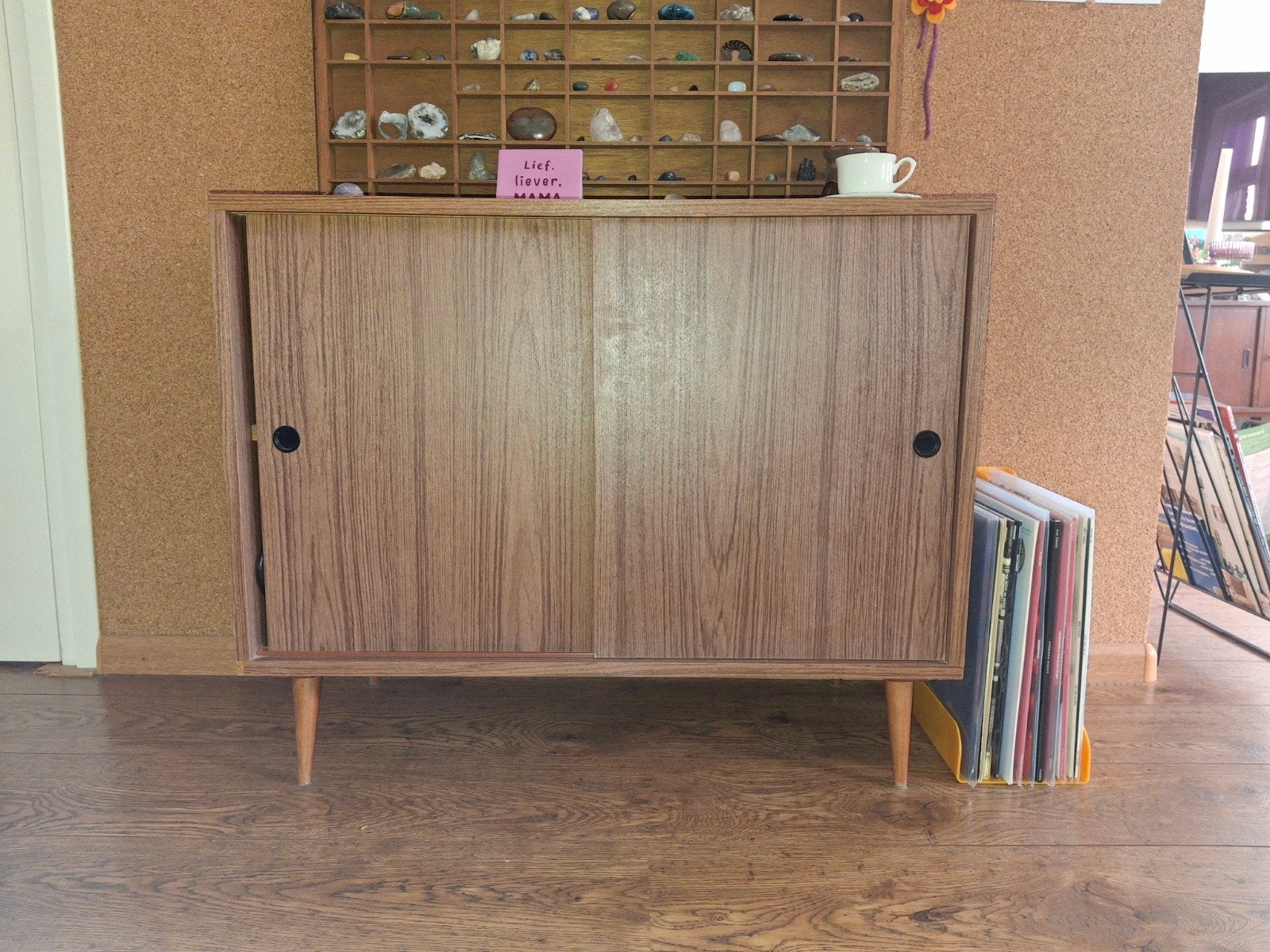 vintage kastje, Ophalen, Overige materialen, Met deur(en), Vintage