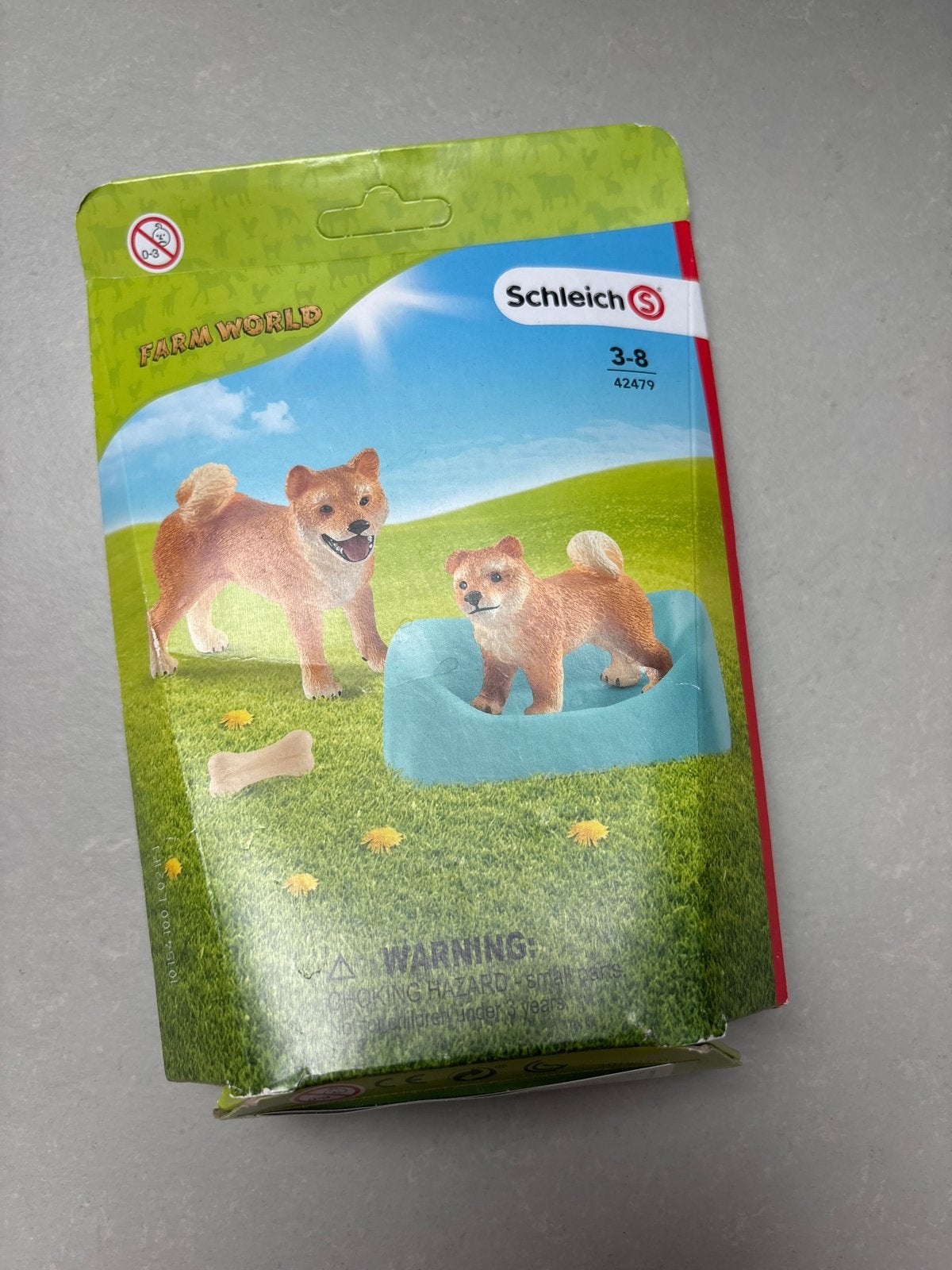 Schleich Farm World Shiba Inu Familie Speelset 42479, Ophalen of Verzenden, Nieuw