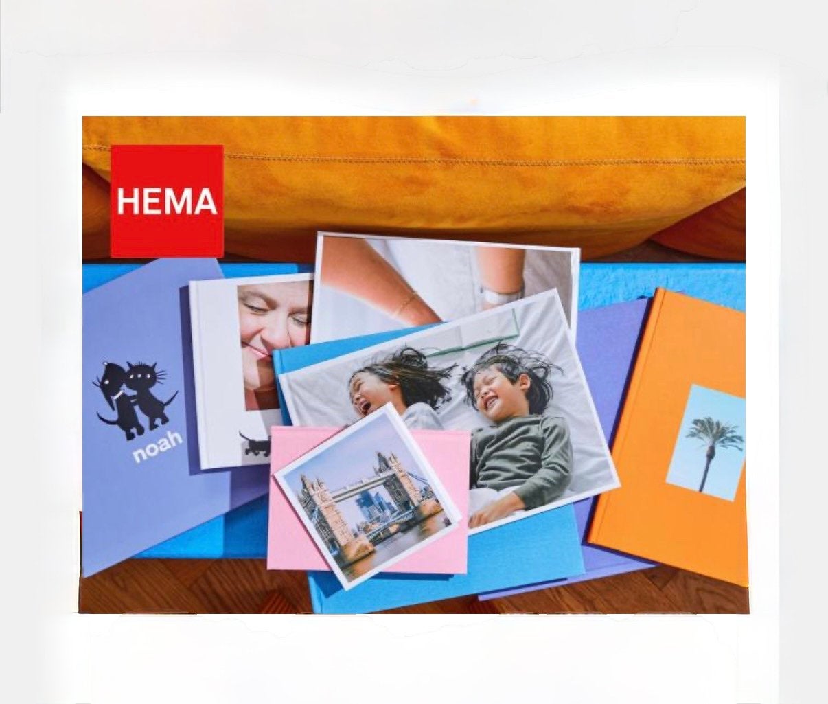 Hema fotoboeken 50% korting, Eén persoon, Kortingsbon
