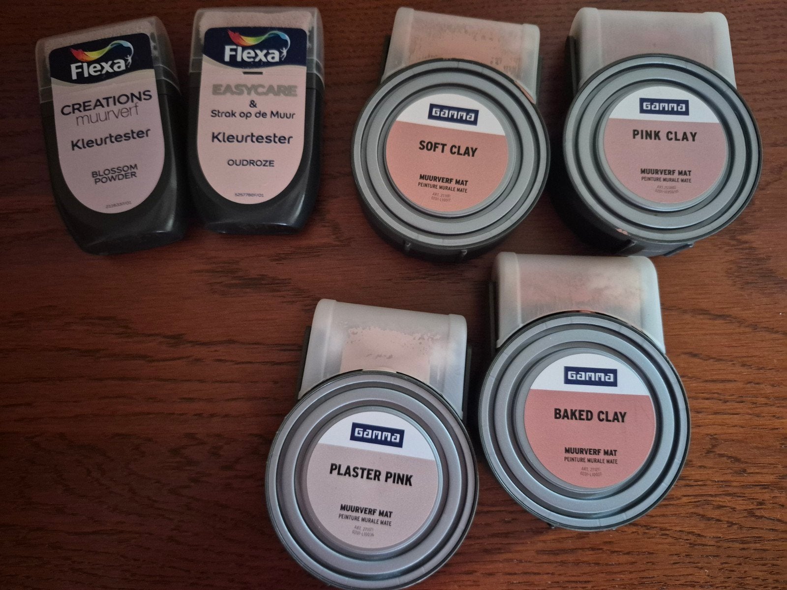 ZGAN Gamma en flexa kleurtesters roze, Ophalen, Zo goed als nieuw