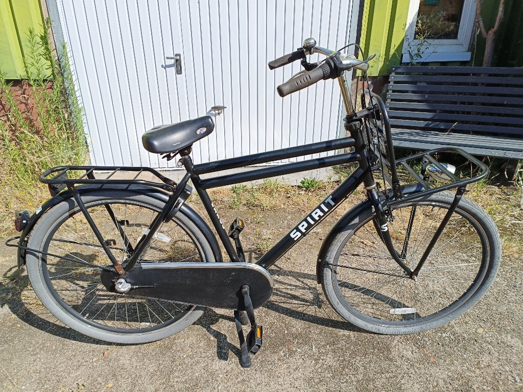 herenfiets spirit cargo 3 v, Fietsen en Brommers, Terugtraprem, Gebruikt, Versnellingen, 57 tot 61 cm