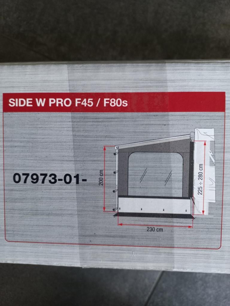 Nieuwe Fiamme side w pro f45/f80s, Ophalen of Verzenden, Nieuw, PVC, Fiamma
