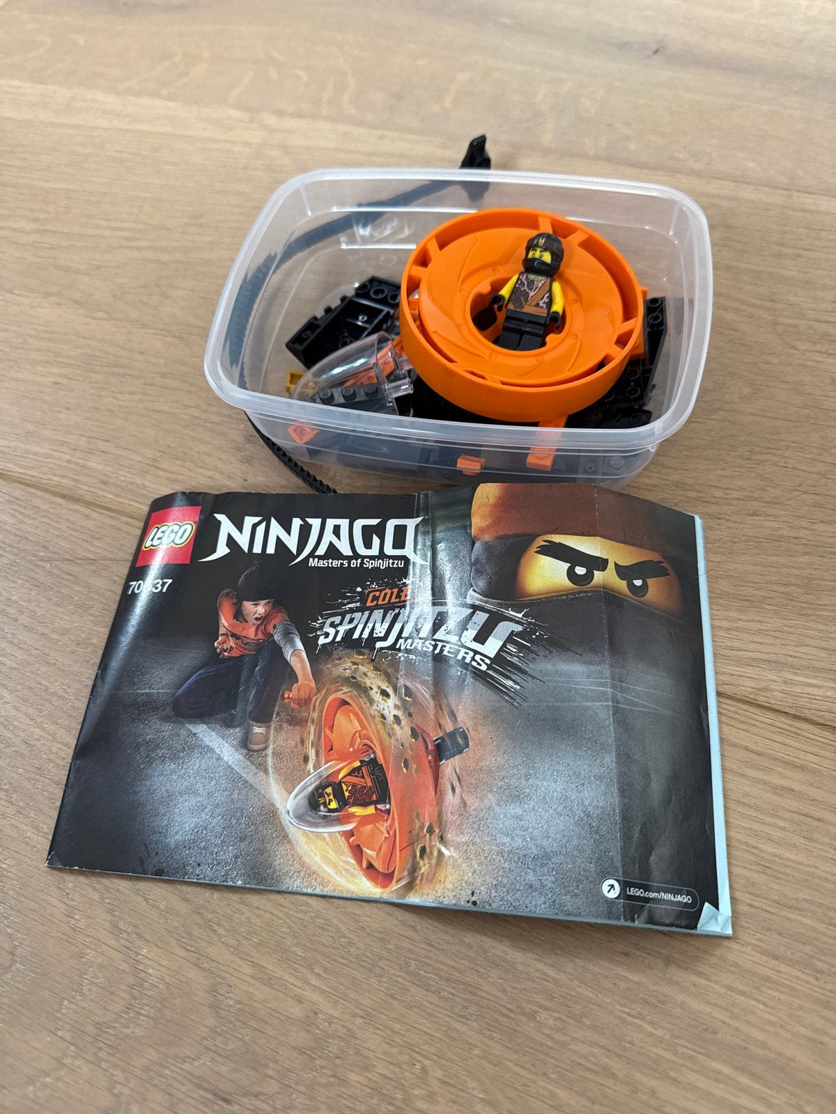 Lego Ninjago 70637 Kai - Spinjitzu Master compleet, Gebruikt, Lego, Ophalen of Verzenden, Compleet